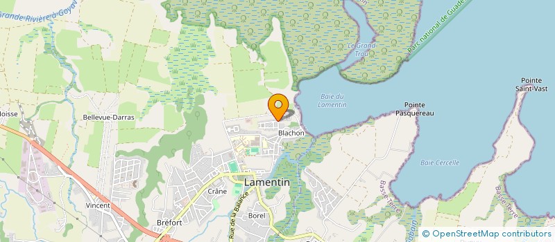 localisation de l'entreprise MUSA LOCATION 22  LAMENTIN