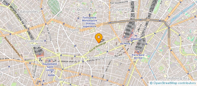 localisation de l'entreprise MUSC  PARIS 09