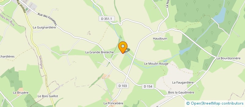 localisation de l'entreprise MUSCA MEL à SAINTIGNY