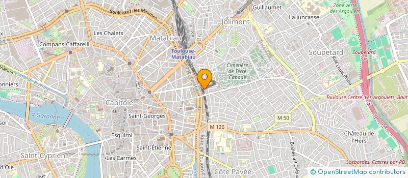 localisation de l'entreprise MUSCADE à TOULOUSE