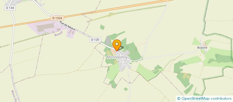 localisation de l'entreprise MUSCADINE  MONTEPILLOY