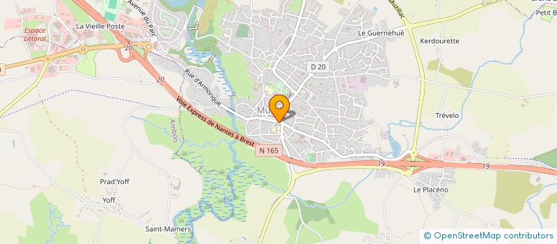 localisation de l'entreprise MUSCARI  MUZILLAC