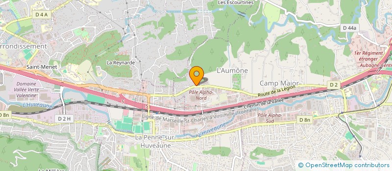 localisation de l'entreprise MUSCATELLE II à AUBAGNE