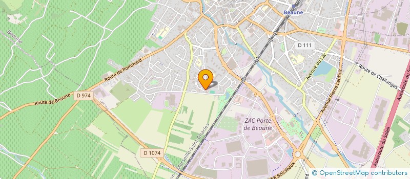 localisation de l'entreprise MUSCATR'ELLES à BEAUNE