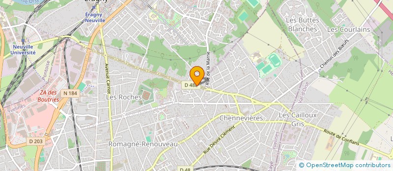 localisation de l'entreprise MUSCILLO GESTION PRO  CONFLANS-SAINTE-HONORINE