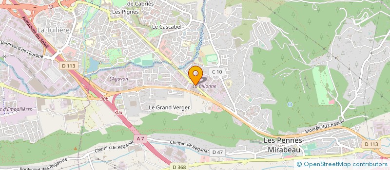 localisation de l'entreprise MUSCINESI à LES PENNES-MIRABEAU