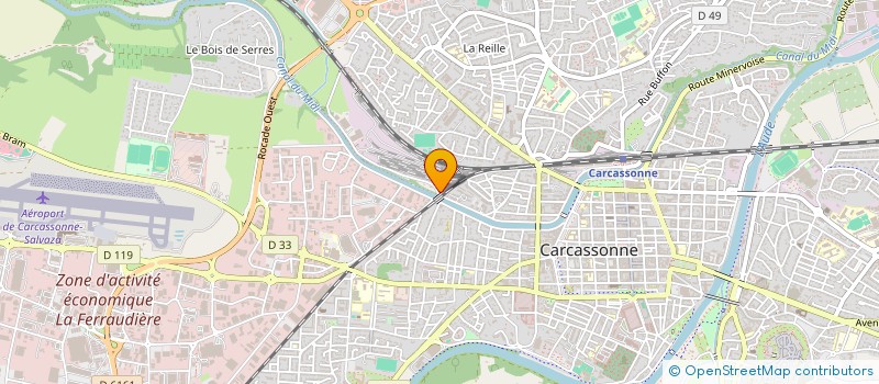 localisation de l'entreprise MUSCOOP-BOX à CARCASSONNE