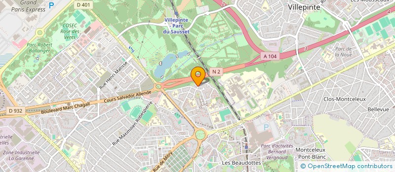 localisation de l'entreprise MUSCULTURE à AULNAY-SOUS-BOIS