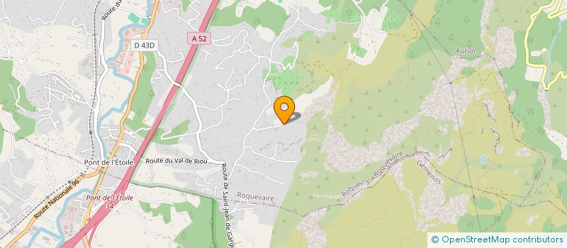 localisation de l'entreprise MUSE  ROQUEVAIRE