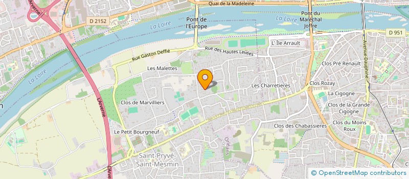 localisation de l'entreprise MUSE  SAINT-PRYVE-SAINT-MESMIN