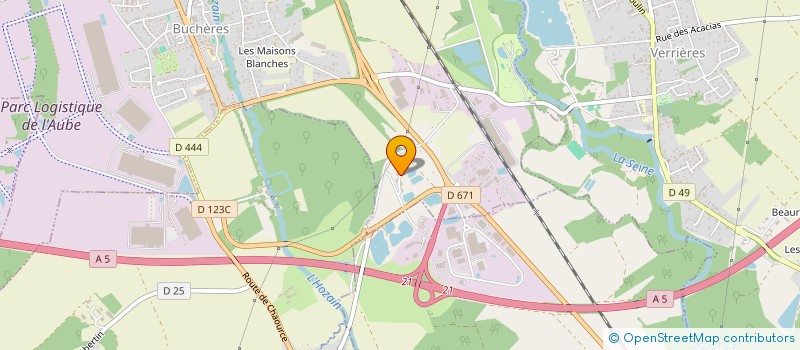 localisation de l'entreprise MUSE AND THOR  SAINT-THIBAULT