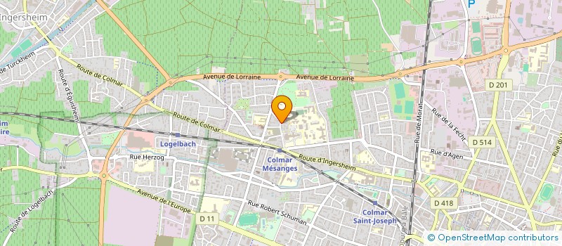 localisation de l'entreprise MUSE & CO  COLMAR