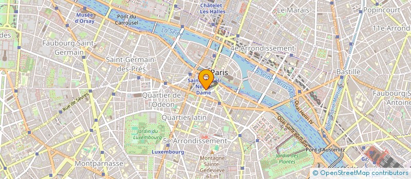 localisation de l'entreprise MUSE DU LAC  PARIS