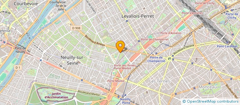 localisation de l'entreprise MUSE ET CONTES à NEUILLY-SUR-SEINE