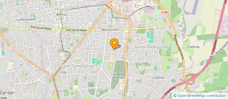 localisation de l'entreprise MUSE ET RUSE  TOURS