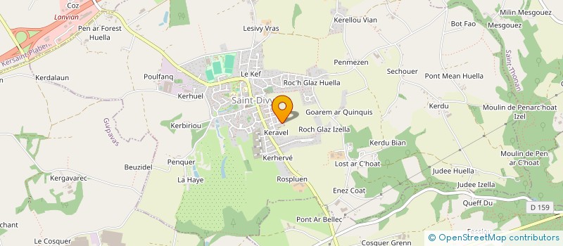 localisation de l'entreprise MUSE&HOM'  SAINT-DIVY