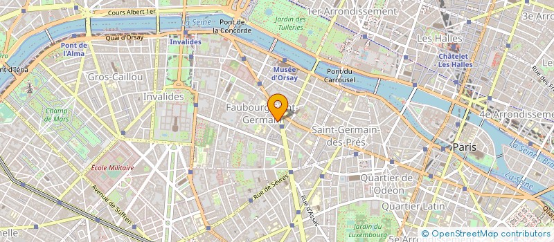 localisation de l'entreprise MUSEA  PARIS