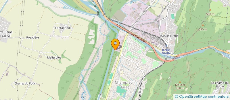 localisation de l'entreprise MUSEE AUTREFOIS  CHAMP-SUR-DRAC