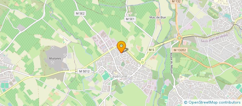 localisation de l'entreprise MUSEE DE L'ANTICGROUP  LAVERUNE