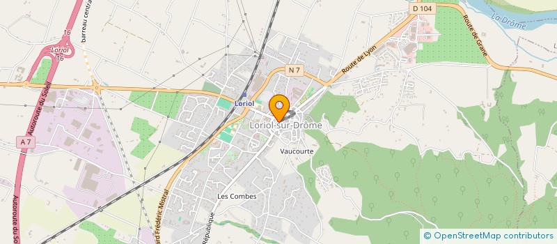 localisation de l'entreprise MUSEE DE LA BIBLE  LORIOL SUR DROME