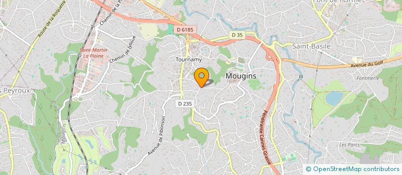 localisation de l'entreprise MUSEE DE MOUGINS à MOUGINS