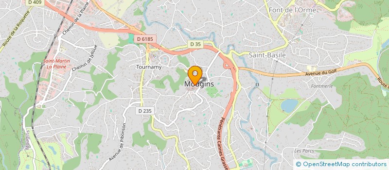 localisation de l'entreprise MUSEE DE MOUGINS à MOUGINS