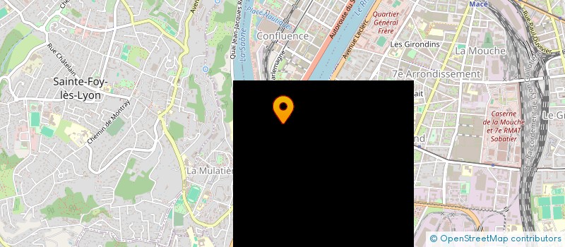 localisation de l'entreprise MUSEE DES CONFLUENCES  LYON