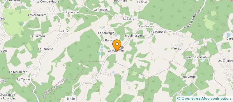 localisation de l'entreprise MUSEE DU CHAI DE LARDIMALIE à SAINT-PIERRE-DE-CHIGNAC