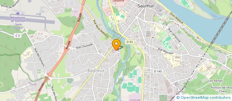 localisation de l'entreprise MUSEE DU MOTEUR à SAUMUR