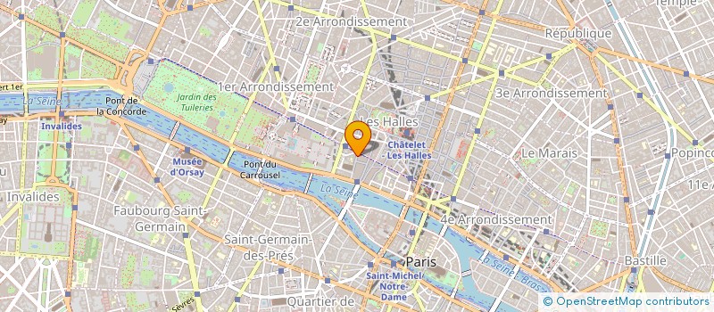 localisation de l'entreprise MUSEE EN HERBE à PARIS