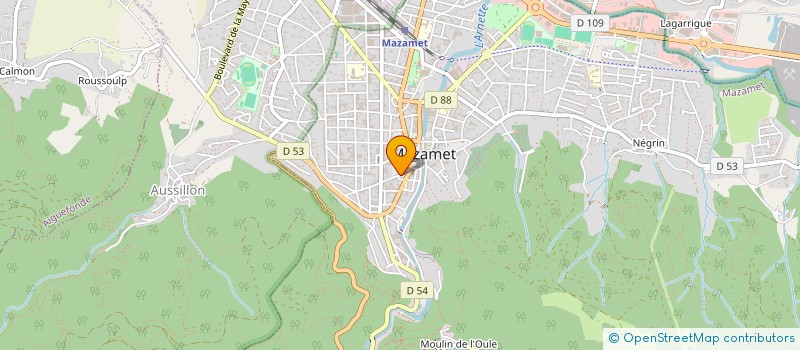 localisation de l'entreprise MUSEE EN PLEIN AIR  MAZAMET