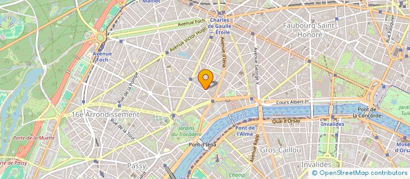 localisation de l'entreprise MUSEE GUIMET à PARIS