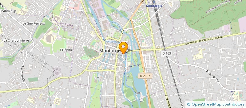 localisation de l'entreprise MUSEE HISTORIQUE DE L'AMITIE FRANCO - CHINOISE à MONTARGIS