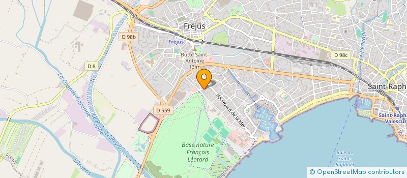 localisation de l'entreprise MUSEE PRIMITIFS à FREJUS