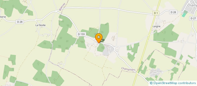 localisation de l'entreprise MUSEE RURAL LE VIEUX  CORMENIER DE CHEZ BERNARDEAU  CHAMPNIERS