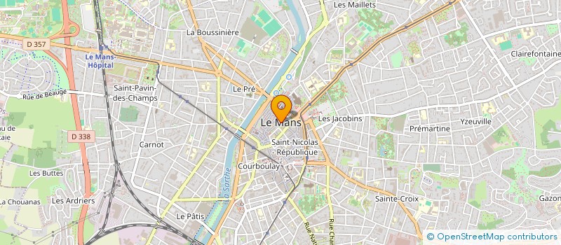 localisation de l'entreprise MUSEE VERON DE FORBONNAIS à LE MANS