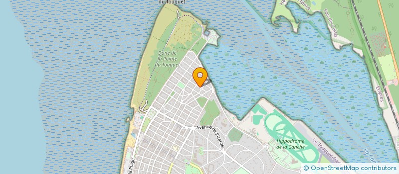 localisation de l'entreprise MUSEEK  LE TOUQUET-PARIS-PLAGE