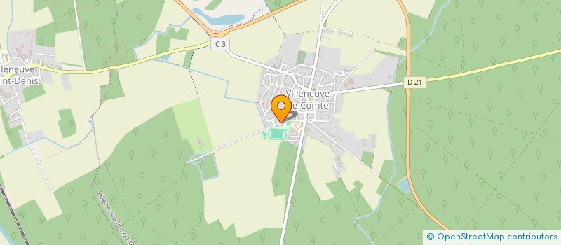 localisation de l'entreprise MUSELIS  VILLENEUVE-LE-COMTE