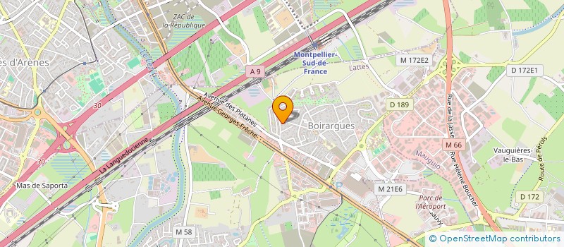 localisation de l'entreprise MUSEO à LATTES