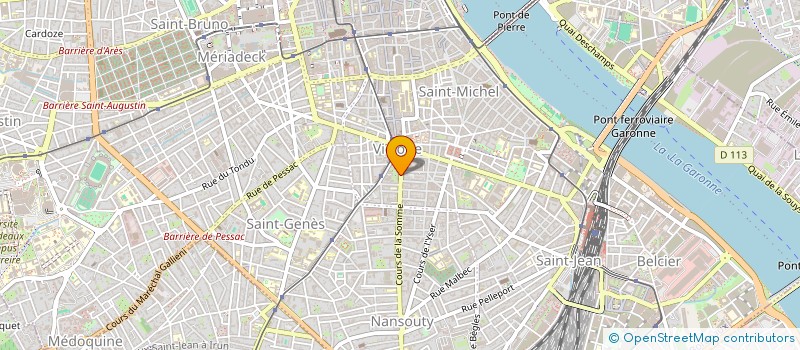 localisation de l'entreprise MUSEO3D  BORDEAUX