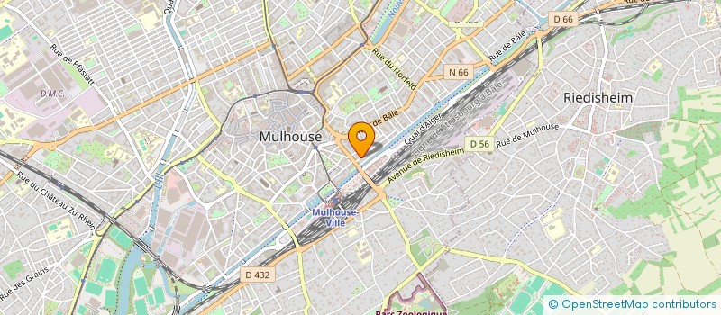 localisation de l'entreprise MUSEON à MULHOUSE