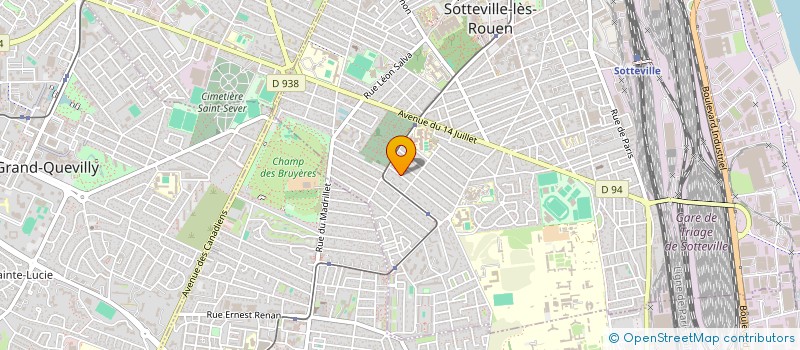 localisation de l'entreprise MUSEOSCIENCE  SOTTEVILLE-LES-ROUEN