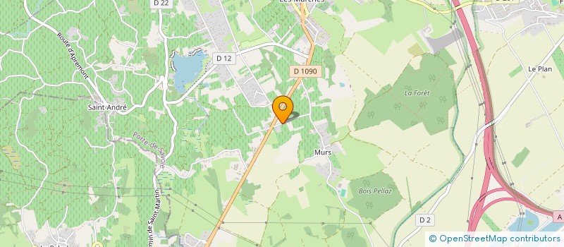 localisation de l'entreprise MUSES à PORTE-DE-SAVOIE