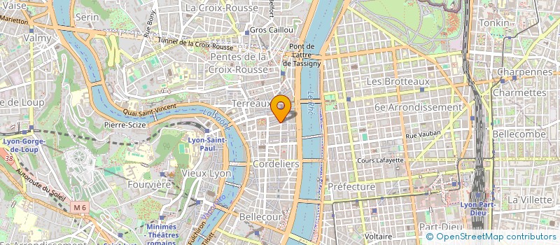localisation de l'entreprise MUSES FORMATION à LYON