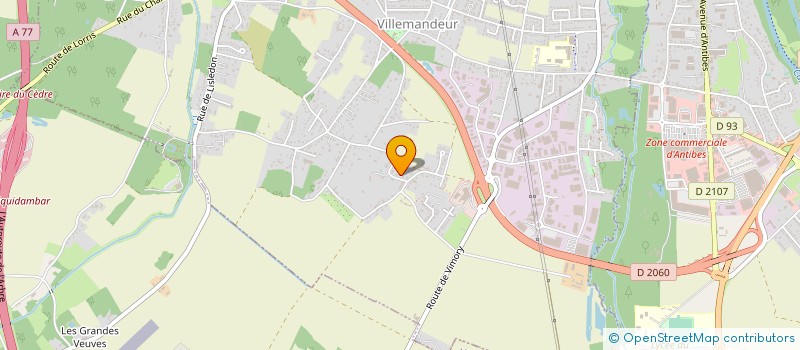 localisation de l'entreprise MUSETTE PASSION à VILLEMANDEUR