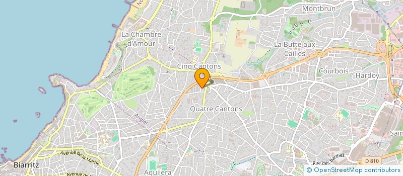 localisation de l'entreprise MUSH  ANGLET