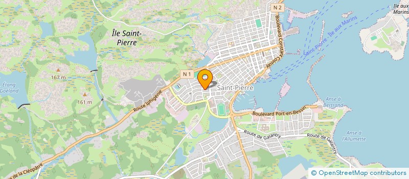 localisation de l'entreprise MUSHER SPM ADVENTURE  SAINT-PIERRE