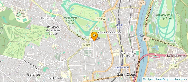 localisation de l'entreprise MUSHIDO à SAINT-CLOUD