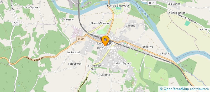 localisation de l'entreprise MUSHIN KAN  LE BUISSON-DE-CADOUIN