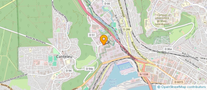 localisation de l'entreprise MUSHIN NO DOJO  CANTELEU